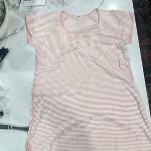 Lake nightgown short sleeve dress